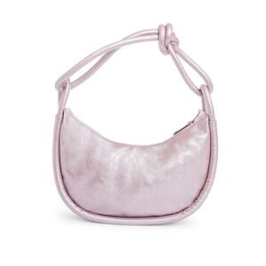 Jules Kae Luna Rope Hobo Bag Lilac Metallic Vegan Leather NWT